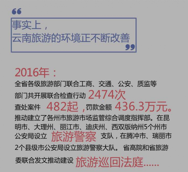 云南旅游整治 2017