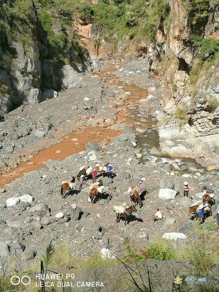 清、混两水交汇之地