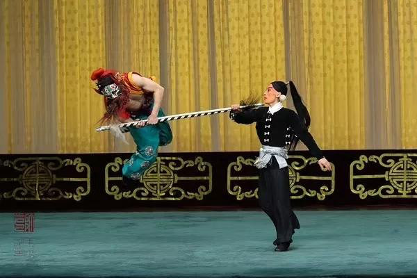 贵州京剧院马红光杨炳旭演出京剧白水滩入选2019年全国净行丑行暨武戏