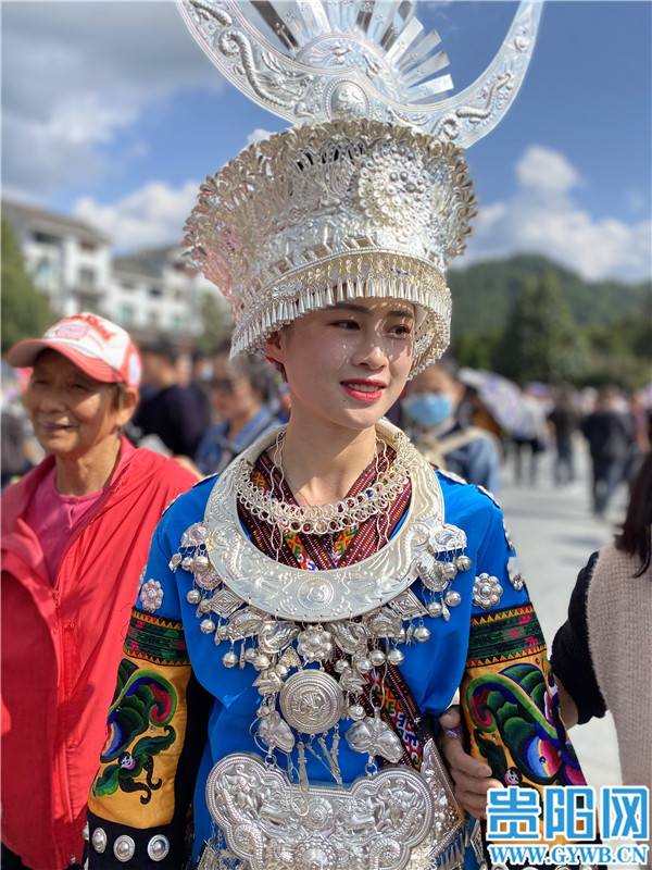 【图集】雷山苗年,苗族阿妹盛装亮相