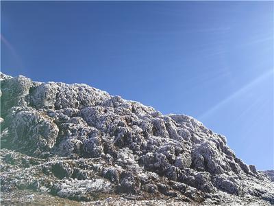 一片银装素裹，轿子雪山现雾凇美景