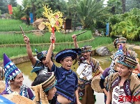 哈尼苦扎扎节 云南民族村等你来嗨