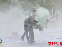欢乐七彩跑 五彩斑斓的狂欢