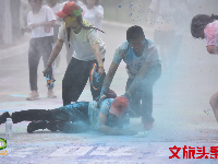欢乐七彩跑 五彩斑斓的狂欢