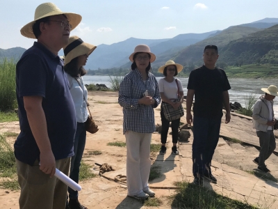 徐晓梅和上海专家到武定县调研旅游工作
