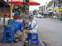 在街头 初识清迈