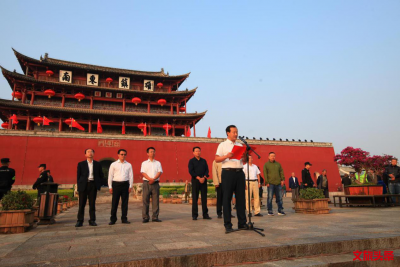 “泸江烟柳”骑行活动开骑，第十五届“中国红河建水孔子文化节”启动