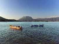 【就爱去丽江】丽江泸沽湖 天蓝蓝水蓝蓝