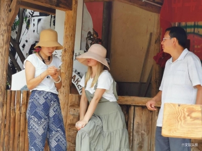 周末去安宁市八街镇艺术公益展 体验最美乡村文创“桩子计划”