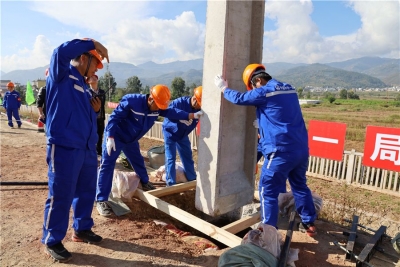 大临铁路站后工程进入全面施工阶段