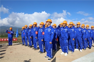 大临铁路站后工程进入全面施工阶段