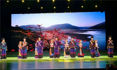 元谋县专场演出“风情热坝”在彝州大剧院举行，呈现多彩民族文化