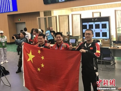 八一射击队斩获武汉军运会中国军团首枚金牌
