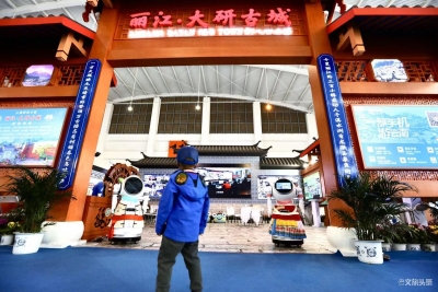 丽江古城旅交会上大秀“三美”
