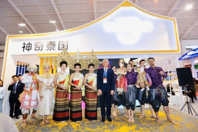 泰国旅游与体育部部长携泰旅局参加旅交会 邀请中国游客前往泰国