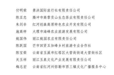 楚雄州一人入选国家文化和旅游部支持项目