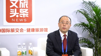 【2019中国国际旅交会·大咖共话文旅发展】川航商务委员会副总经理 郝征 访谈