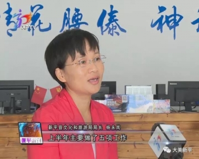 跨越发展 争创一流 比学赶超 奋勇争先 | 新平县文化和旅游局局长杨永岚专访