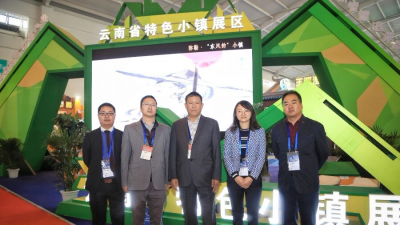 云南省发改委副主任徐绍文到健康旅游馆巡馆，盛赞云南特色小镇首次集中亮相对品牌建设起到良好助推作用