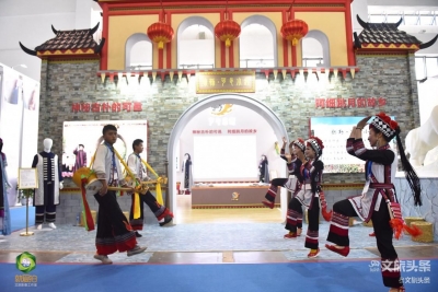 弥勒可邑小镇亮相旅交会，围绕“保护”和“发展”两大主题，让乡村留住更多的乡愁