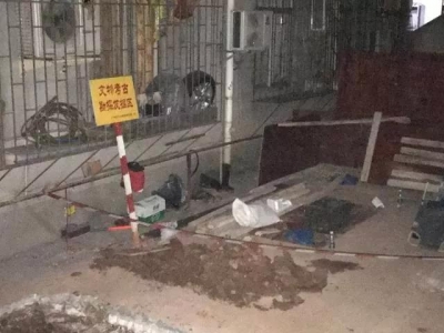 广州一小区加装电梯，竟挖出一个汉代古墓！