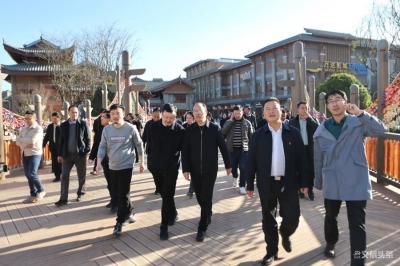 深化战略合作 玉溪市政府考察昆明融创文旅城