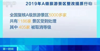 405家A级景区被取消等级 记者实地探访整改现状