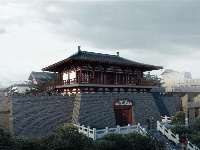 巍山文华山片区及南诏王宫效果图