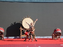 巍山古城特色小镇南诏王宫和古院落项目启动仪式现场