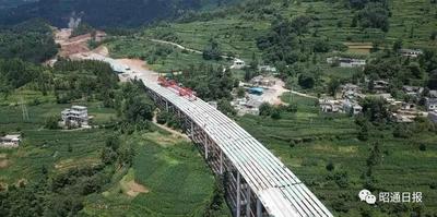 沿金沙江高速云南昭通段今天开工，十三五新建12条高速路全部落地开建！