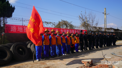 路地携手 为高铁保驾护航 为城市美颜护肤