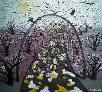 “千愁万绪”丁章玉个人油画展开展