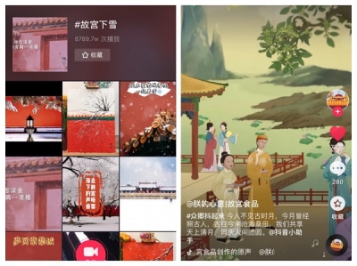 抖音发布2019数据报告 故宫博物院成年度最赞博物馆