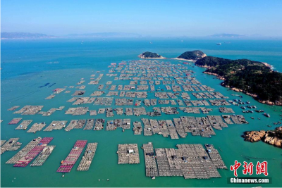 壮观！福建连江“海上村庄”