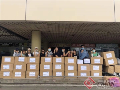 携手，让医疗物资“接力跑”——云南导游国内外联动开展捐款捐赠