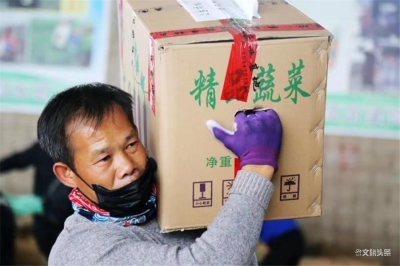 暖心！云南爱心农场免费赠送蔬菜  昆明铁路抢运17吨蔬菜驰援武汉