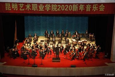 2020年新年音乐会开场 春城观众领略交响乐艺术魅力