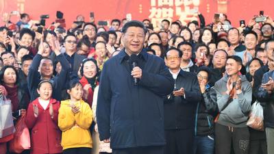 三个视频｜总书记在昆明：逛年货街，考察西南联大旧址，祝大家生活甜甜蜜蜜