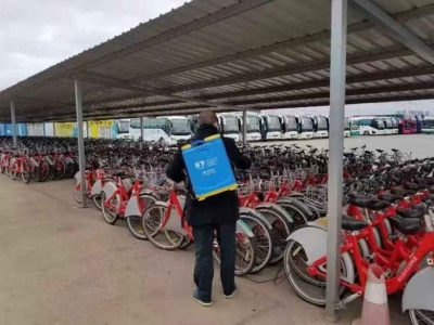 昆明市1.5万辆“小红车”为市民提供应急出行服务