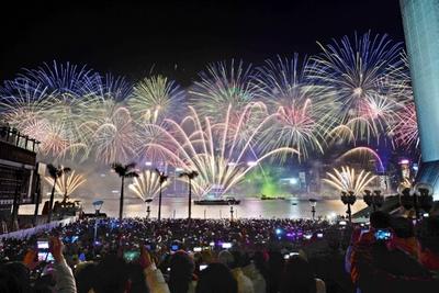 香港维港跨年烟花10年来首次取消，农历鼠年花车巡游将改嘉年华