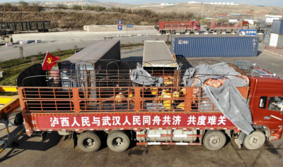 云南：铁路助力红河州爱心果蔬驰援武汉