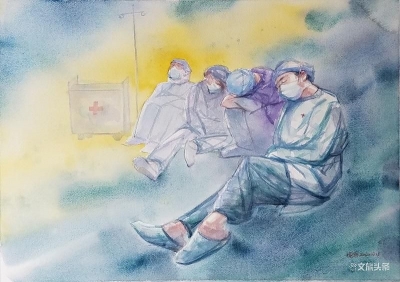 “疫情当前 共克时艰”临沧市文化馆美术作品网络展致敬逆行者
