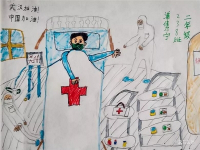 【“艺”起抗疫】画笔助力 童心抗疫 云南宣威这群小小“灵魂画手”了不得