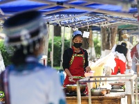 图集 | 21日,云南民族村景区恢复开放