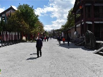 图集 | 天龙八部影视城恢复开放 游客明显增多