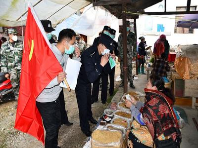 【防控疫情 法治同行】姐相边境派出所守卫边境“疫”线