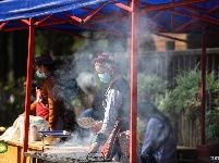 图集 | 21日,云南民族村景区恢复开放