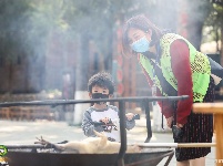 图集 | 21日,云南民族村景区恢复开放