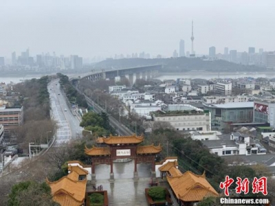 武汉战“疫”记：“封城”中的黄鹤楼
