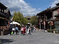 图集 | 天龙八部影视城恢复开放 游客明显增多